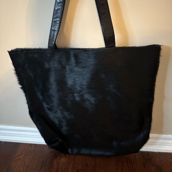 Large black tote bag - Picture 2 of 4